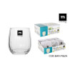 Verre Gobelet Nalon Optic 360cc - Design Ciselé Transparent