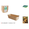Set de 25 Moules Rectangulaires en Papier 8,2x4x4,2cm - Algon Set de 25 Moules Rectangulaires en Papier 8,2x4x4,2cm - Algon