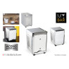 DISTRIBUTEUR MINI SERVIETTE METAL 11,5X1