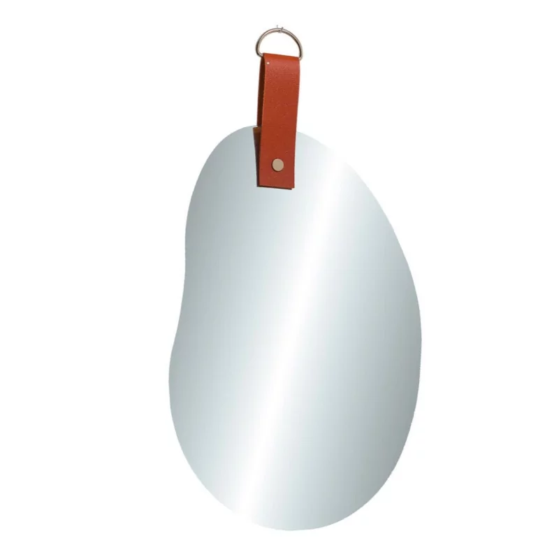 Miroir galet 30x19,5cm