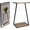 Porte plante forme sellette 29x20xh50cm Porte plante forme sellette 29x20xh50cm