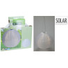 Lampion solaire pliable blanc
