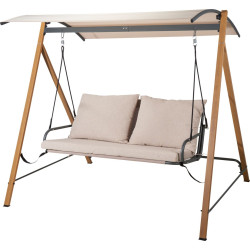 Balancelle MODERNE 3places BEIGE