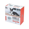 Gamelle Anti-Éclaboussures 500 ml | Propreté Coin Repas Chien & Chat
