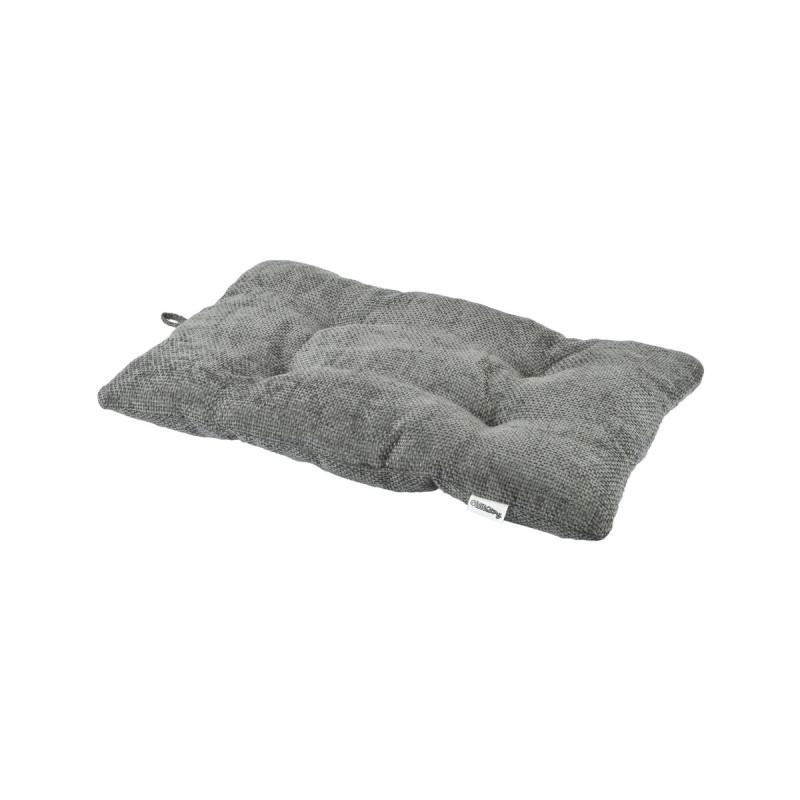 COU. RECT VEL CHENILLE GRANIT GRIS 87x55