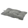 COU. RECT VEL CHENILLE GRANIT GRIS 117x7