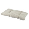 COU. RECT VEL CHENILLE GRANIT LIN 117x72