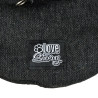 MANTEAU TWEED CAPUCHE M/35CM ANTHRA ET H