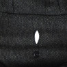 MANTEAU TWEED CAPUCHE M/35CM ANTHRA ET H