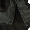 MANTEAU TWEED CAPUCHE M/35CM ANTHRA ET H