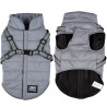 DOUDOUNE + HARNAIS REFLE XL/55CM GRIS E