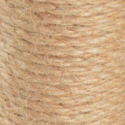 ARBRE A CHAT AVEC JOUET H.40CM ECRU NOMA
