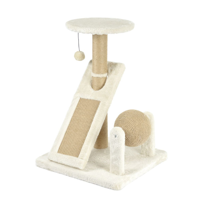 ARBRE A CHAT STATION DE JEU + JOUET + GR