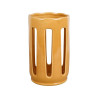 PORTE USTENSILE ORGANIC MOUTARDE H19