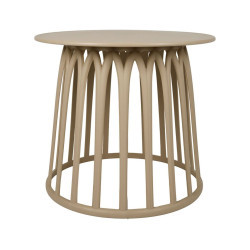 Table Basse Extérieure Lumi Sable D50 cm