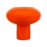 Lampe Champignon en Verre Orange Champart H22 cm | Design Vintage