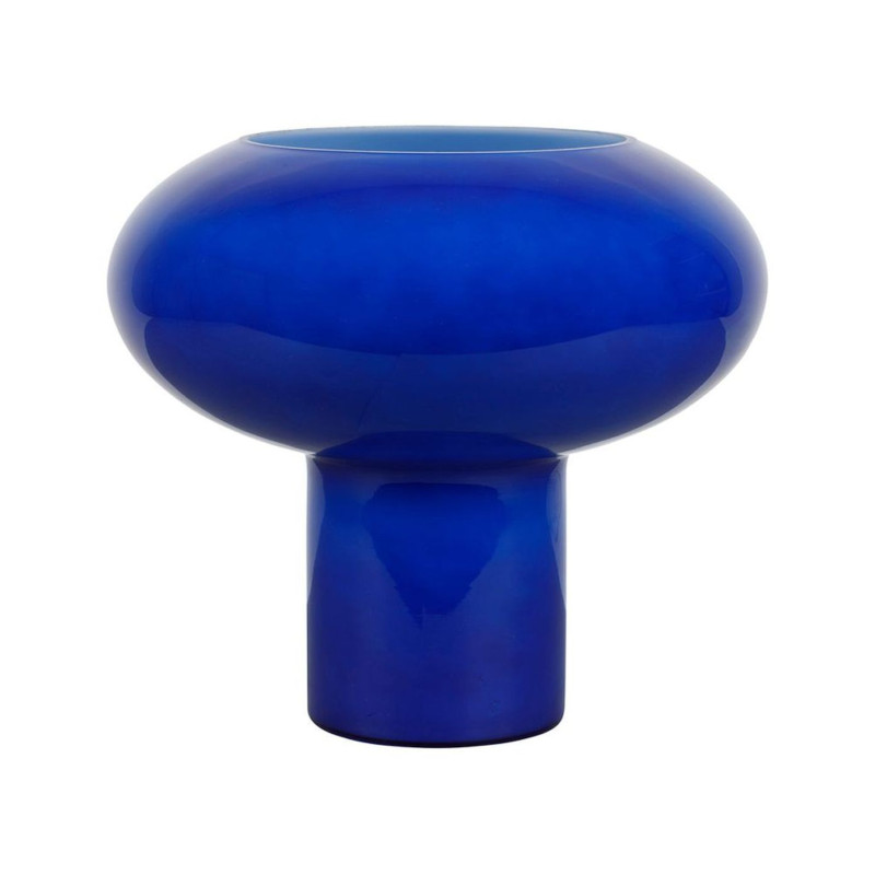LAMPE CHAMPART INDIGO D25XH22CM VERRE
