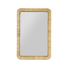 Grand Miroir en Rotin Tulum Naturel 60x90 cm