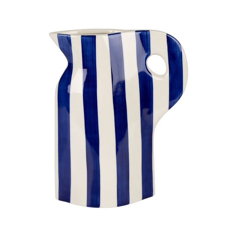 VASE PICHET ARTIST INDIGO 19X7XH24CM GRE