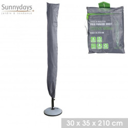 Housse de Protection pour Parasol Droit - Polyester 210 cm