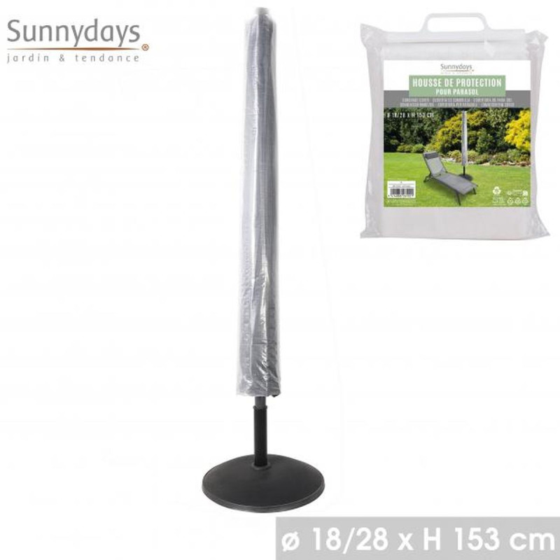 Housse de Protection pour Parasol - PE 90g - 153 cm Housse de Protection pour Parasol - PE 90g - 153 cm