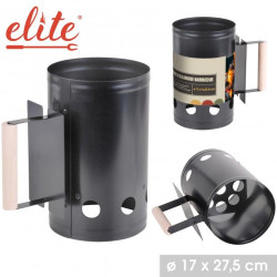 Cheminée d'Allumage Barbecue Elite - Acier Ø17 x H27,5 cm