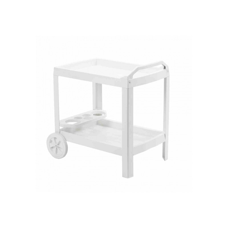 ASTRO DESSERTE PLS BLANC 68X47XH72CM