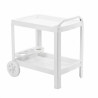 Desserte Astro Blanche en Plastique 68x47x72 cm