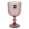Verre à Pied Sonella Violet 360cc - Design Ciselé 16,5cm