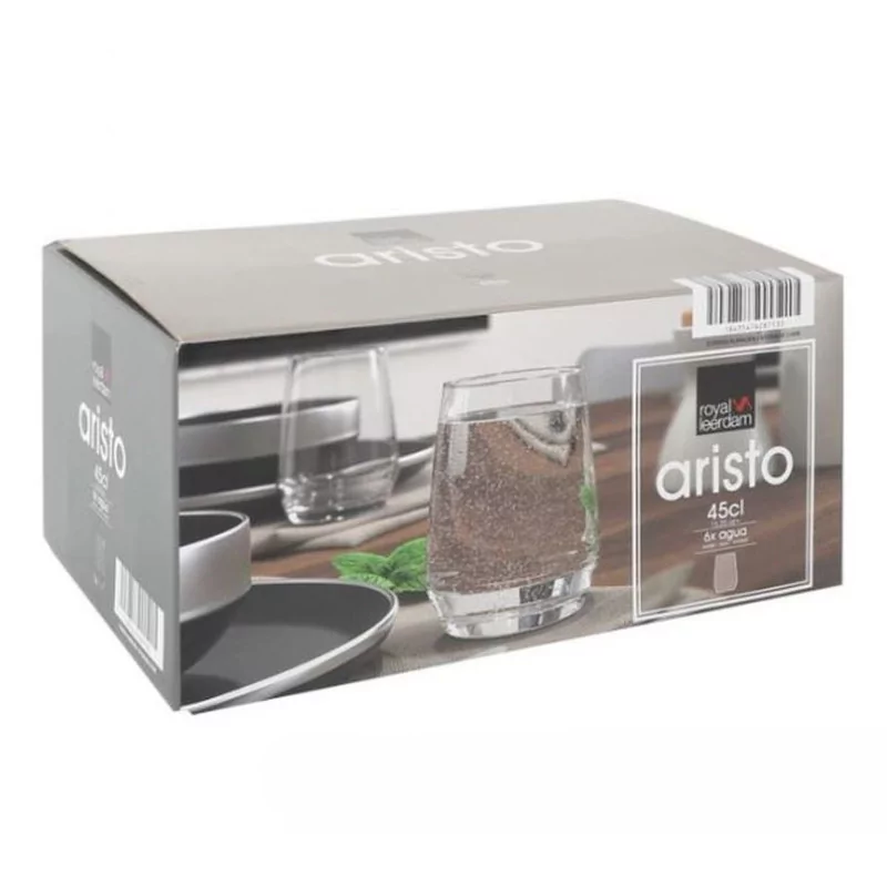 Set de 6 Gobelets à Eau Aristo 45cl - Royal Leerdam