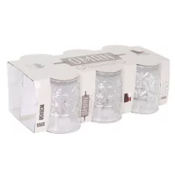 SET6 VERRES SHOOTER 55cc "OMAN"GRAVÉ