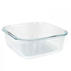 Moule en Verre Carré Spécial Air Fryer 17,5cm - Quttin