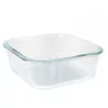 Moule en Verre Carré Spécial Air Fryer 17,5cm - Quttin