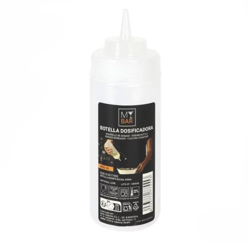 FLACON DOSEUR A SAUCE 0,49L