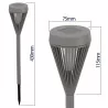 Torche solaire h42cm effet flamme