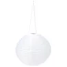 Lampion solaire pliable blanc