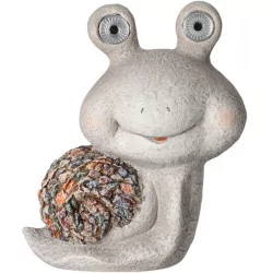 Escargot de Jardin Solaire 31 cm | Décoration Lumineuse Extérieure
