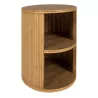 CHEVET SAORI NATUREL 2NIV D31XH41CM