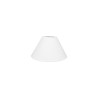 Abat-jour Rond Blanc D25 cm x H15,5 cm