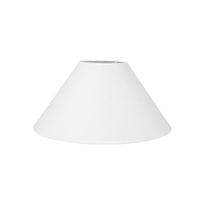 Abat-jour Rond Blanc D35 cm x H20,5 cm Abat-jour Rond Blanc D35 cm x H20,5 cm
