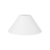 Abat-jour Rond Blanc D35 cm x H20,5 cm