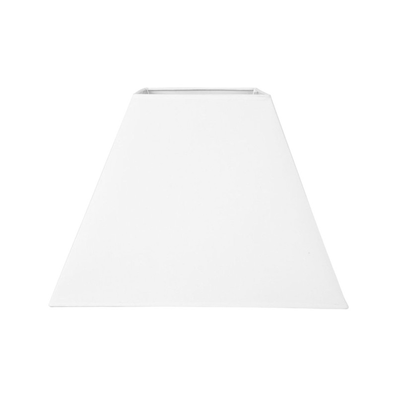 ABAT-JOUR CARRE BLANC D41CM H29,5CM ABAT-JOUR CARRE BLANC D41CM H29,5CM
