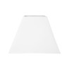ABAT-JOUR CARRE BLANC D41CM H29,5CM