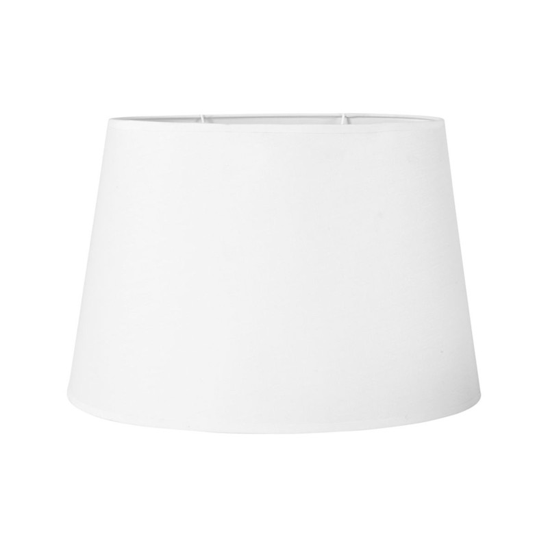 ABAT-JOUR OVALE BLANC H30CM D44,5X29CM ABAT-JOUR OVALE BLANC H30CM D44,5X29CM