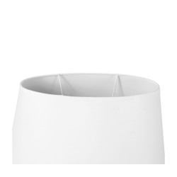 ABAT-JOUR OVALE BLANC H30CM D44,5X29CM
