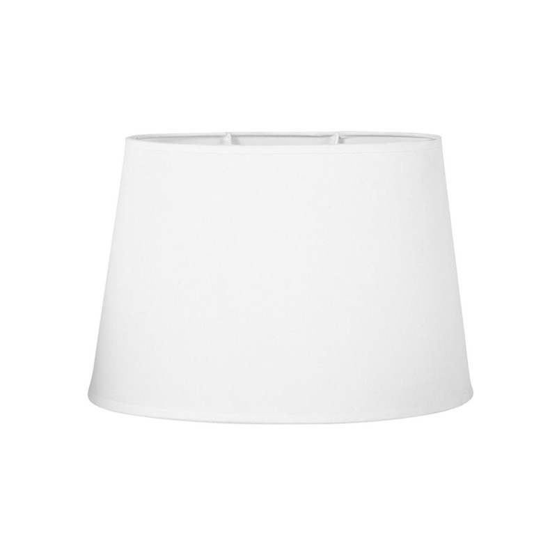 ABAT-JOUR OVALE BLANC BASE 31CM H20,5X19 ABAT-JOUR OVALE BLANC BASE 31CM H20,5X19