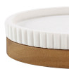 PORTE-SAVON NIAGARA BLANC 14x9.5x2.8CM P