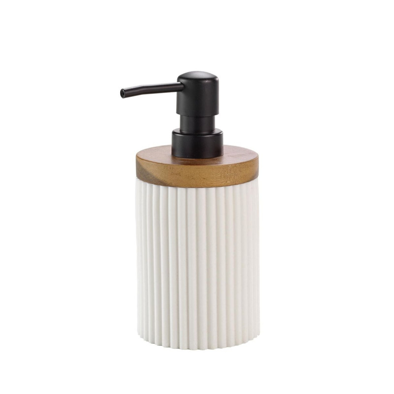 DISTRIB SAVON NIAGARA BLANC D8x17CM POLY