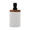 DISTRIB SAVON NIAGARA BLANC D8x17CM POLY