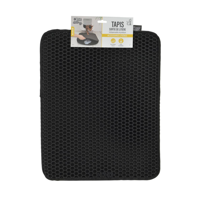 TAPIS SORTIE DE LITIERE ALVEOLES 40*50CM TAPIS SORTIE DE LITIERE ALVEOLES 40*50CM